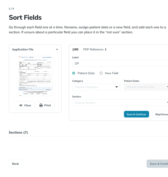 Apothesource PDF Mapper Screenshot